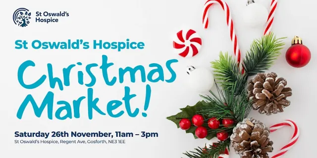 St Oswald's Christmas Market 2022 at St Oswald's Hospice Regent Avenue Gosforth