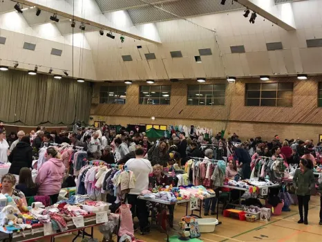 Baby and Childrens Market at Temple Park, South Shields