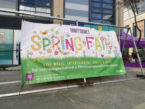 Trinity Square Spring Fair. 24th & 25th March  at Trinity Square, Gateshead