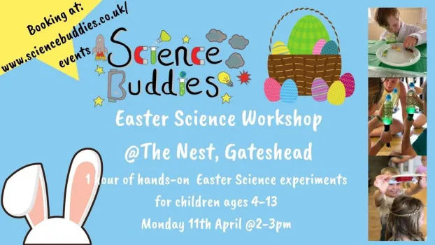 Easter Science Workshop at The NEST, Gateshead