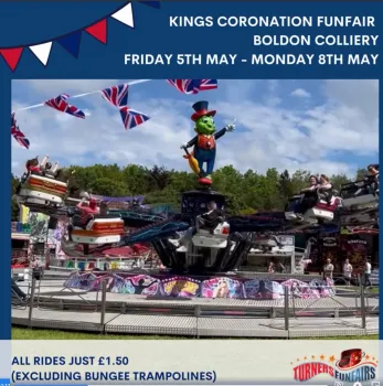 King's Coronation Funfair at Boldon Colliery