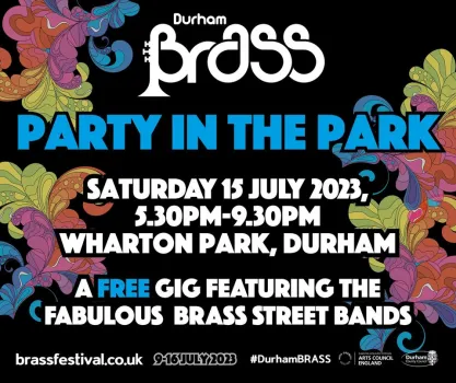 Party in the Park - Durham Brass Festival at Wharton Park, Durham