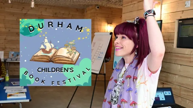 Durham Children's Book Festival 2023. Thur 24th & Fri 25th August at Market Place, Durham