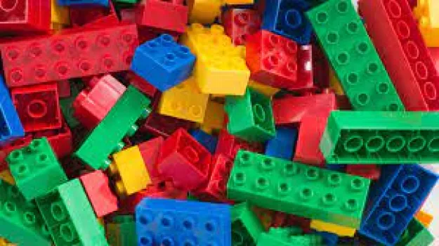 Lego Time at Cleadon Park Library, South Shields