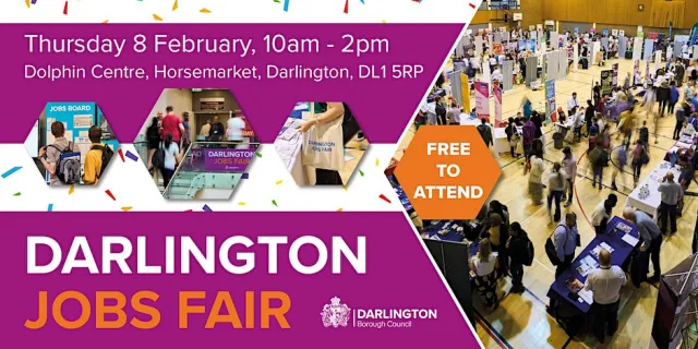 Darlington Jobs Fair at The Dolphin Centre