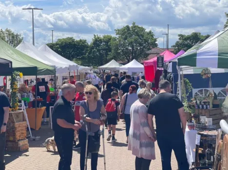 Hartlepool Maritime Market  at Royal Navy Museum in Hartlepool