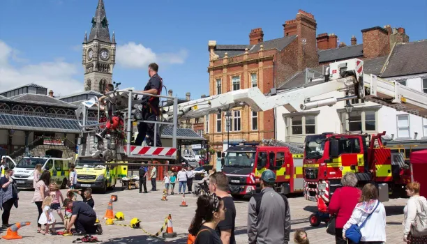 Superhero Saturday at Darlington Town Centre