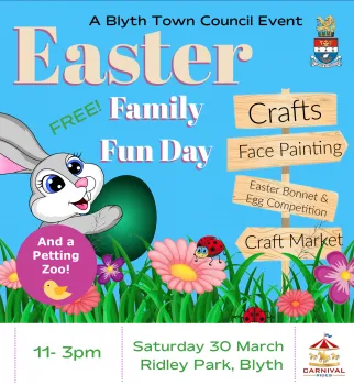 Easter Family Fun Day at Ridley Park, Blyth 