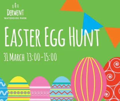 Easter Egg Hunt at Derwent Waterside Park