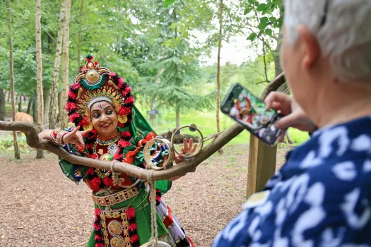 The Dance of Time Quest Creative Walks  at Stewart Park, Middlesbrough