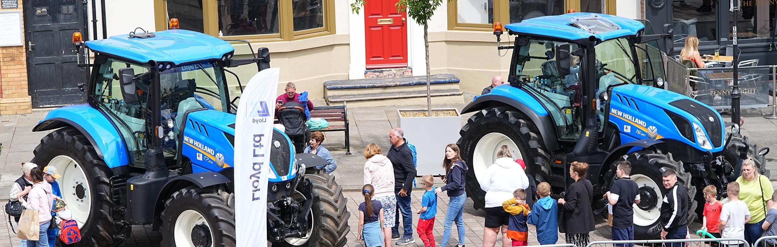 Tractors and Diggers Day at Market Square, Darlington