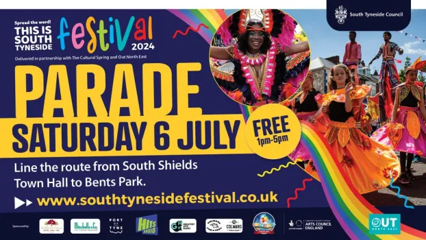 This is South Tyneside Summer Parade 2024 at South Shields Town Hall 