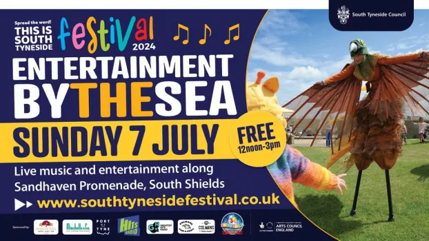 Entertainment by the Sea 2024 at South Shields Seafront