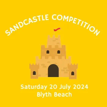 SANDCASTLE COMPETITION 2024 at Blyth Beach