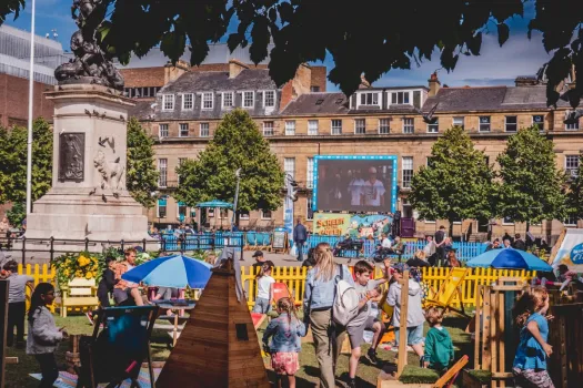 Screen on the Green 2024 at Old Eldon Square, Newcastle 