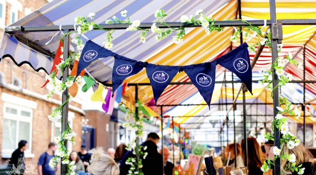 Orange Pip Market & Middlesbrough Pride at Centre Square Middlesbrough 