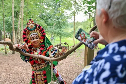 The Dance of Time Quest Creative Walk 2024 at Stewart Park, Middlesbrough