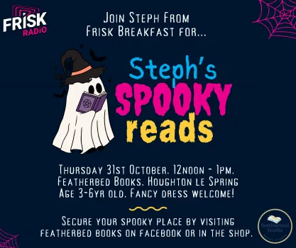 Steph's Spooky Reads 2024 at Featherbed Books - Houghton le Spring