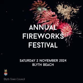 Annual Blyth Fireworks Event at Mermaid Car Park, Blyth