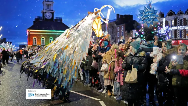 Stockton Sparkles Lantern Parade