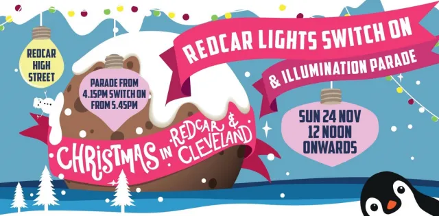 Redcar Christmas Lights Switch On and Illumination Parade