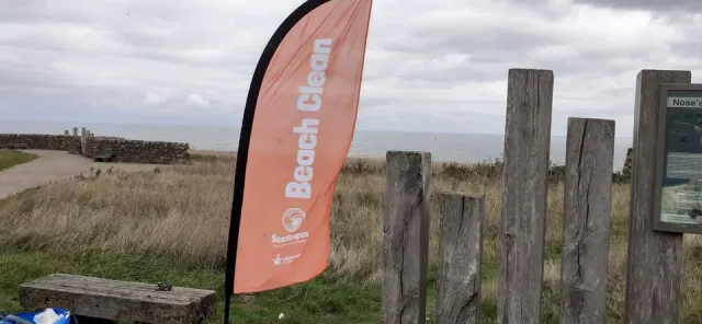 Beach Clean at Blast Beach, Seaham