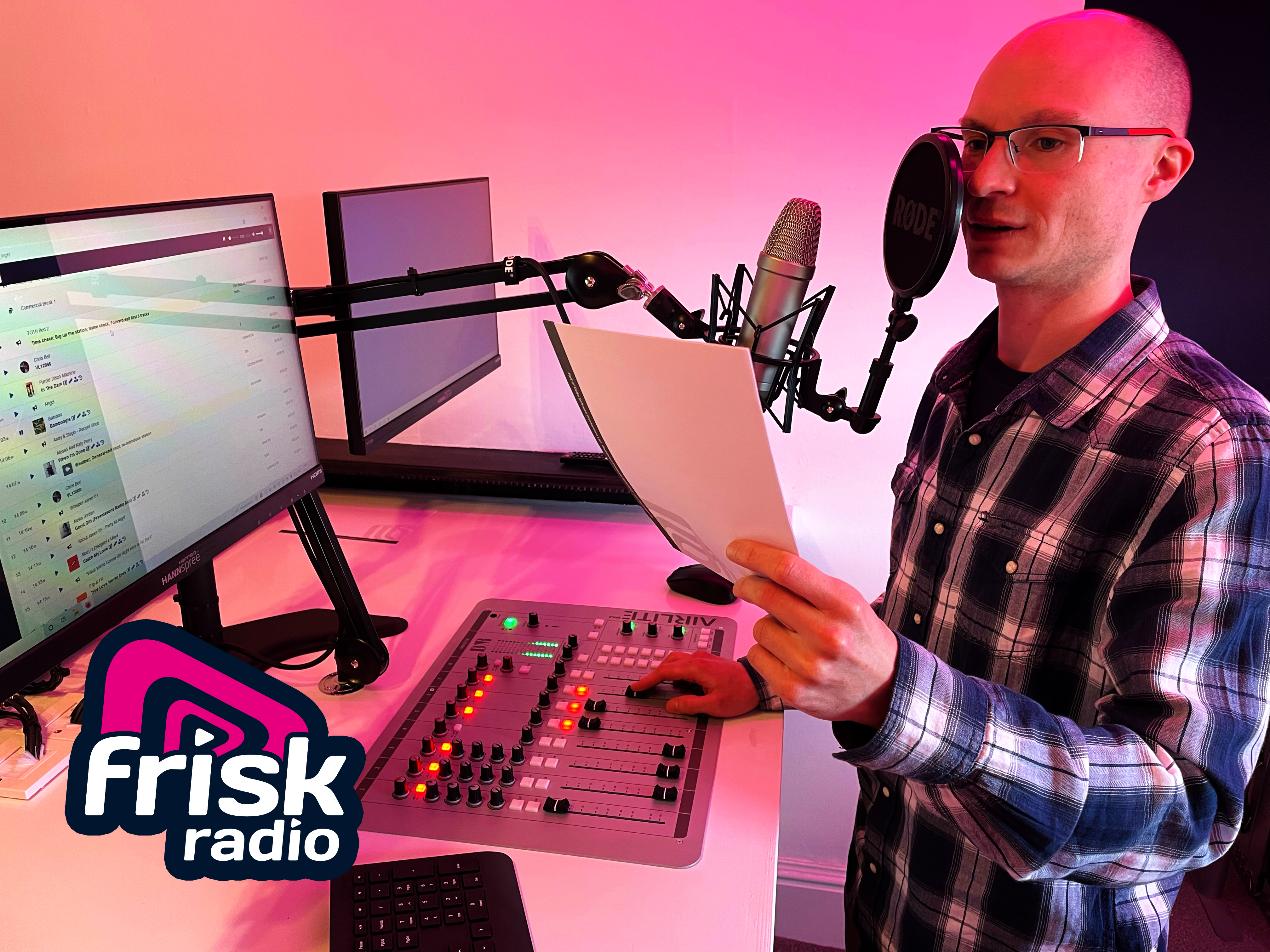 Promising North East SS-DAB station celebrates successful first quarter at Frisk Radio - The Rhythm of The North East