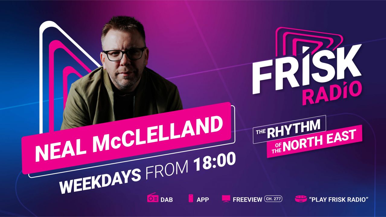 Neal McClelland at Frisk Radio